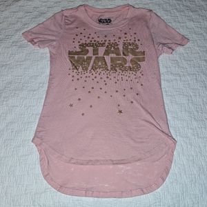 Girls Star Wars Tshirt Size 7/8
